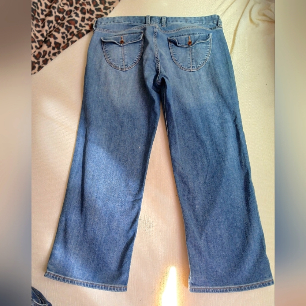 LUCKY Brand SWEET JEAN CROP ◉ Women's US Size 14/32W❗Last Chance To Buy‼️ - Picture 5 of 9